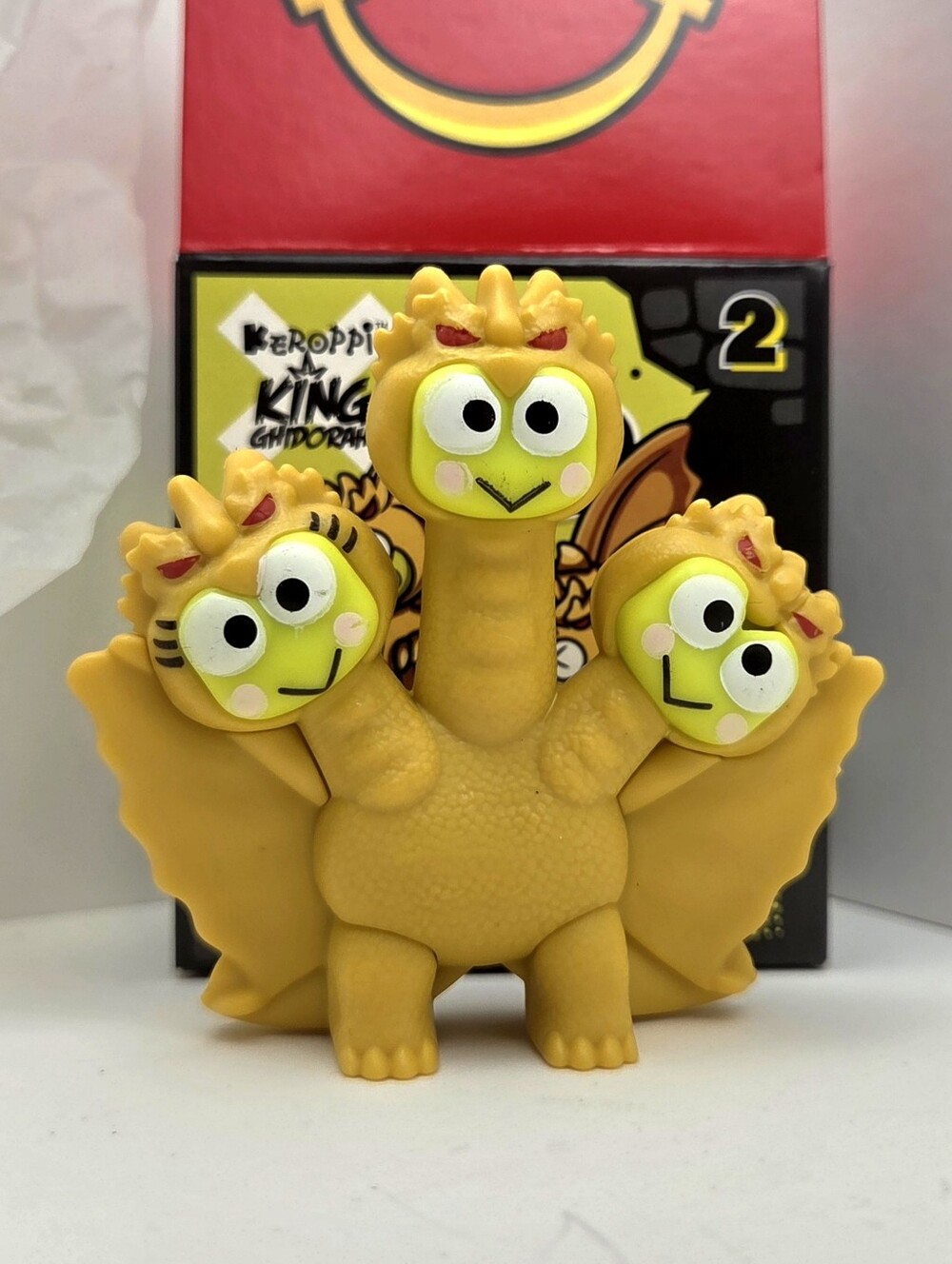 2026 McDonald’s Keroppi x King Ghidorah Happy Meal Toy Figure #2 Brand New